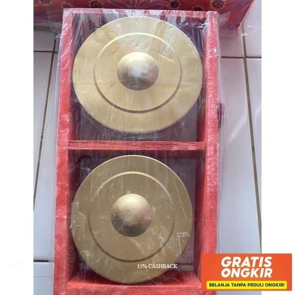 (Bisa Cod) Alat Musik Tradisional Gamelan Kenong Karawitan Foto Asli Tinggal Pake Stok