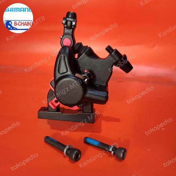 Kaliper Rem Gravel Road bike Hidrolik Mekanik Flat Mount murah