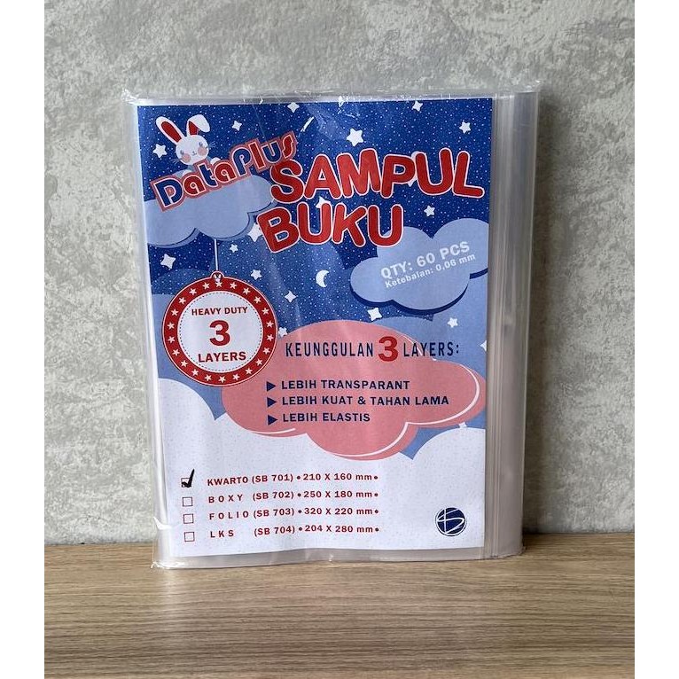 

Sampul Plastik Buku Kuarto