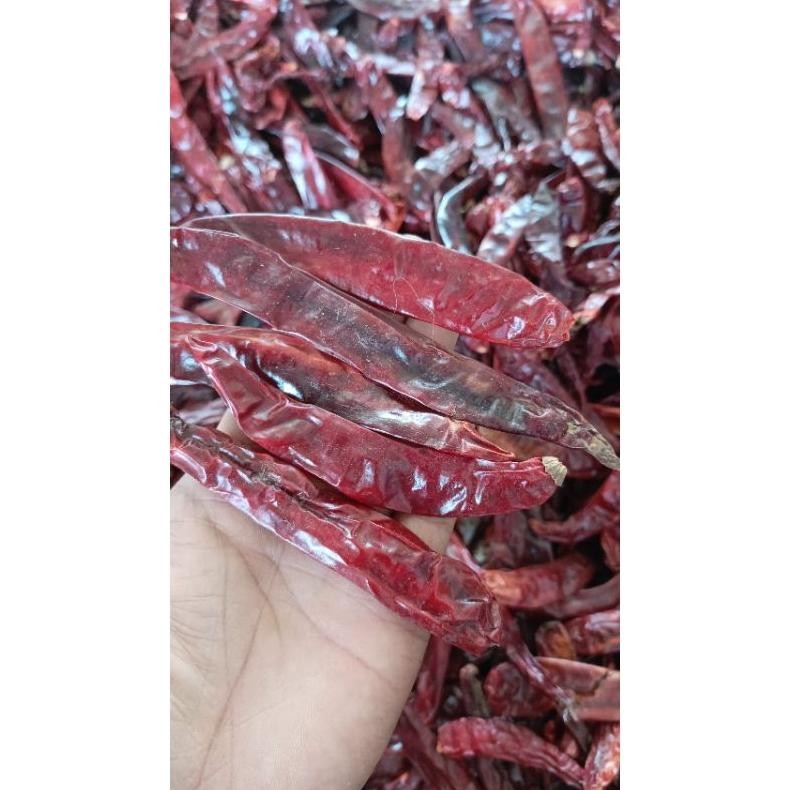 

Perhatian 1Kg Cabe Merah Besar Infor Tanpa Tangkai