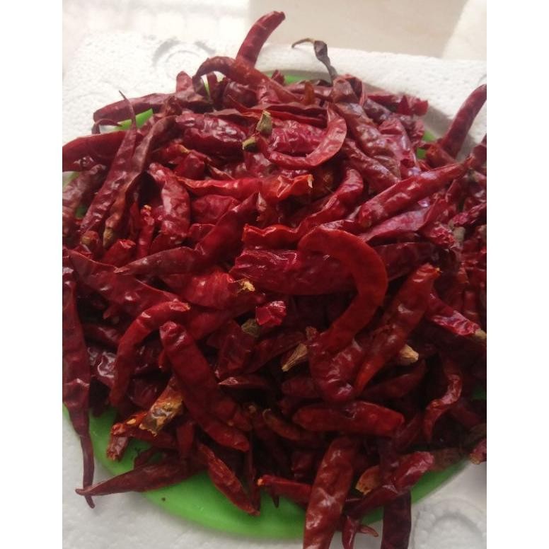 

Satisfaction Cabe Kering Teja Hot Promo 1Kg [ Grade' A ] Super Merah