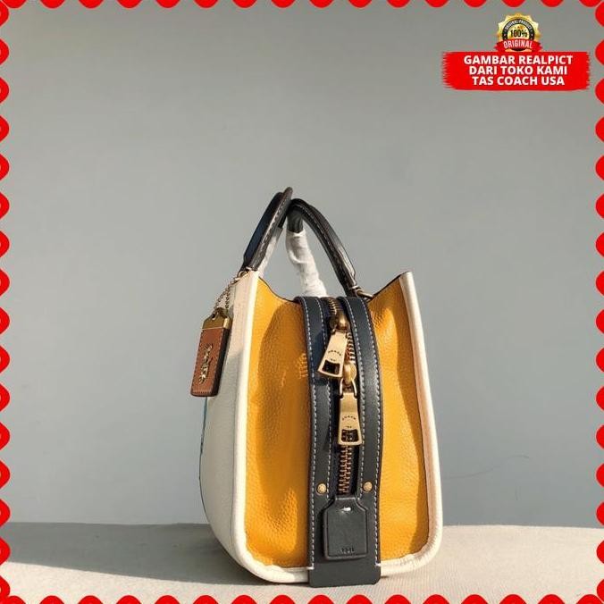 Sale Tas Disney X Coach Rogue 25 With Mickey Mouse Wanita Original Branded