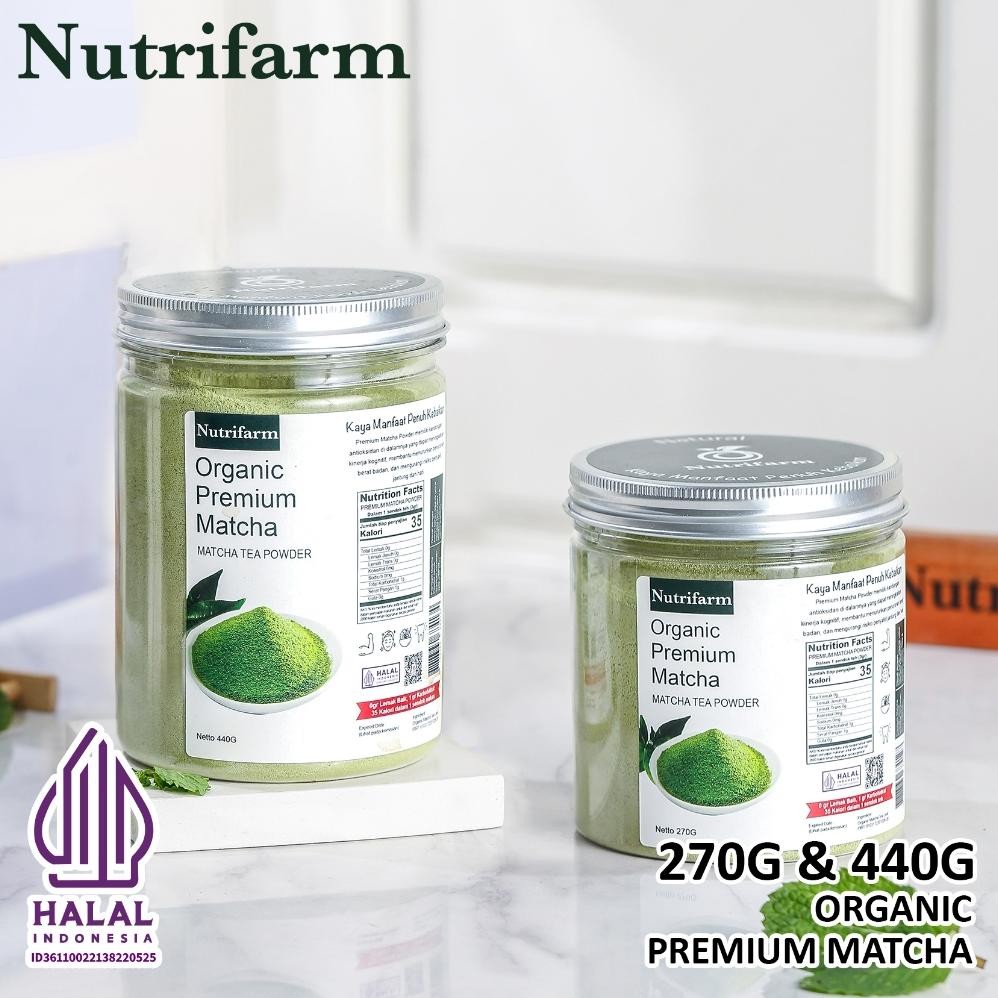 

Promo Matcha Powder Organik Antioksidan Tinggi 440G 270G