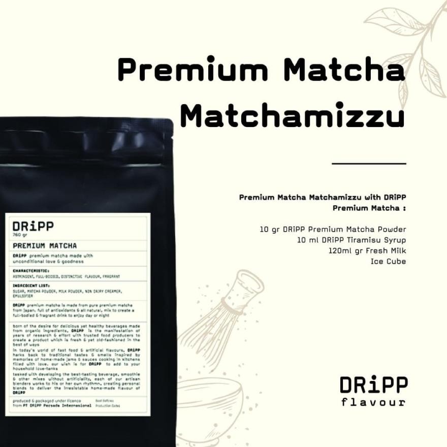 

Murah Dripp Premium Matcha Powder (Bubuk Matcha )