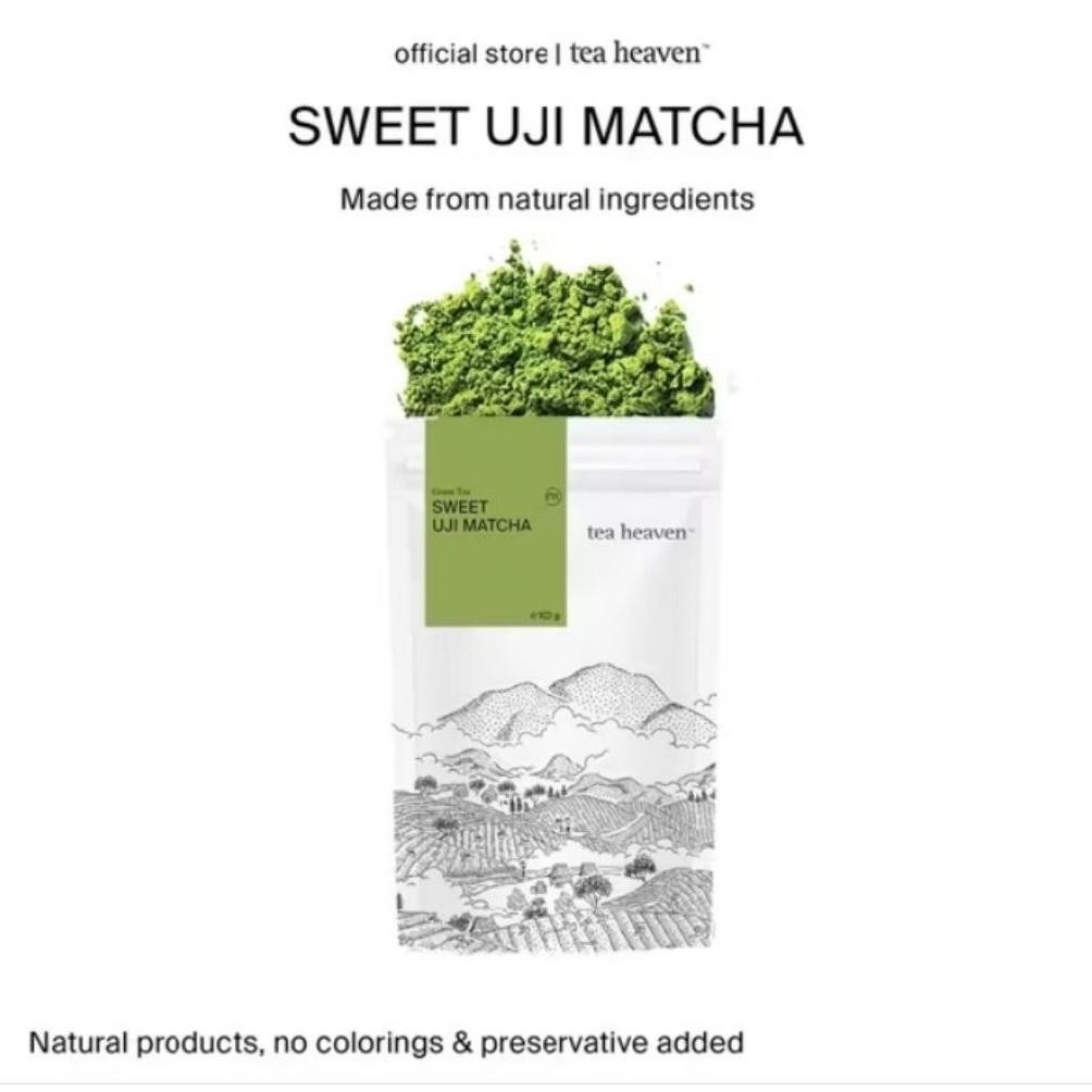 

Grosir Pure Matcha Powder 100 Gram-Tea Heaven-Pure Japanese Matcha-Bubuk Matcha Jepang-Minuman Matcha