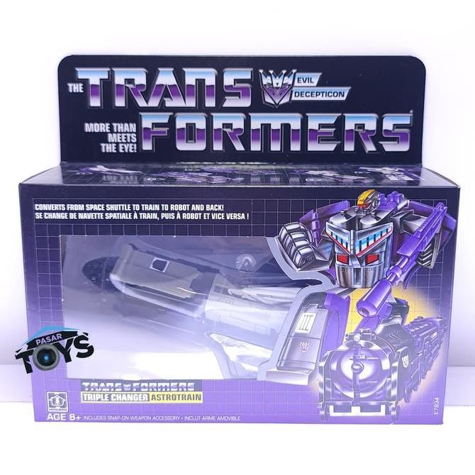 Transformers Astrotrain G1 Reissue Triple Changer