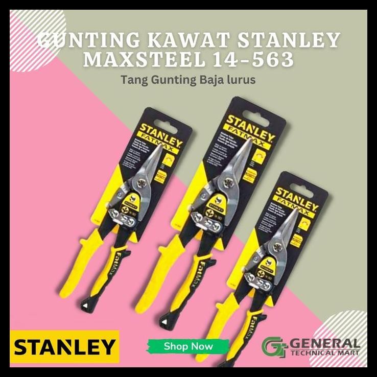 DISKON GUNTING BAJA RINGAN 10" STANLEY GUNTING LURUS 