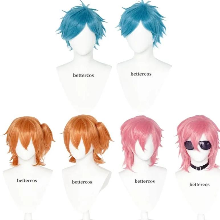Yui Tamura Kyousuke Yaguchi Ayato Yuri Cosplay Wig Short Heat Resistant Synthetic Hair Halloween Rol