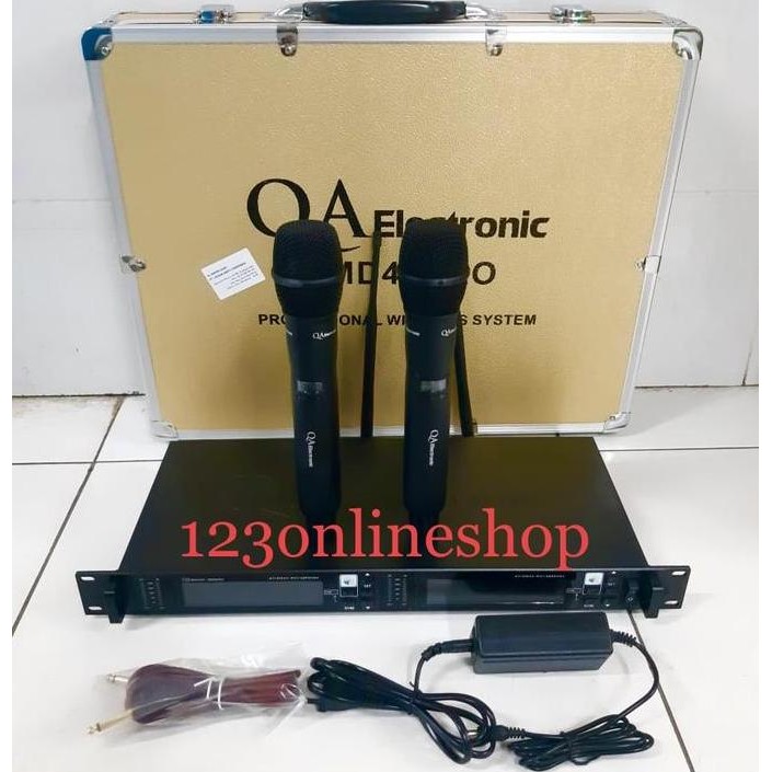 BARU MIC HEADSET QA ELECTRONIC HMD 46PRO ORIGINAL - MIC HEADPHONE CALL CENTER