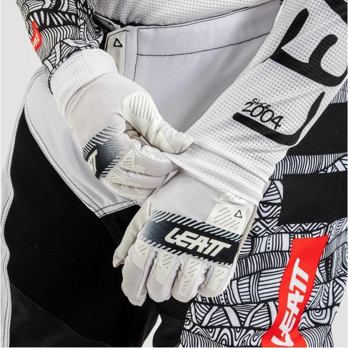 Ride Kit Jersey Set Leatt 3.5 White25 / Jersey Set Trabas Gtx Motocross Supermoto Original Dan Terpe