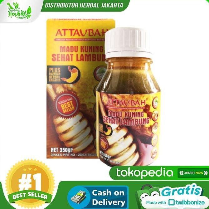 

TERMURAH MADU KUNING AT-TAUBAH 470ML | MADU HERBAL SEHAT LAMBUNG & PENCERNAAN