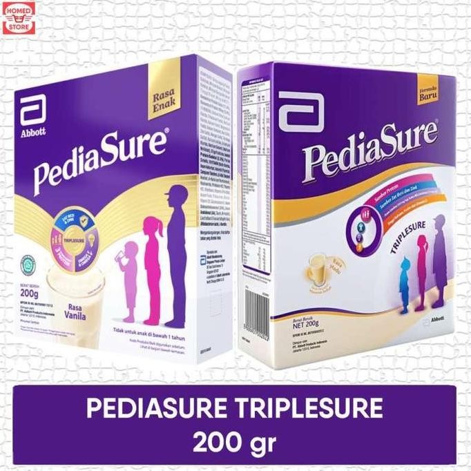 

TERMURAH PEDIASURE TRIPLESURE 200GR - SUSU ANAK RASA MADU & VANILA UNTUK TUMBUH KEMBANG