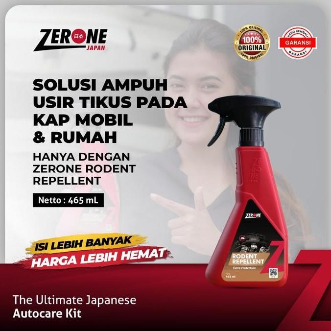 Terbaru, Spray Pengusir Tikus Rodent Repellent Zerone Japan