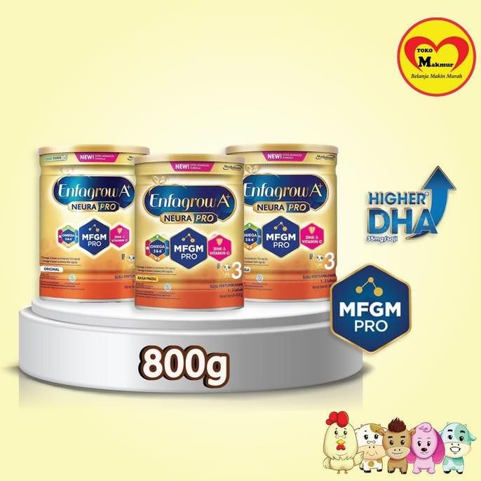 

TERMURAH ENFAGROW A+ TAHAP 3 800GR - RASA VANILA MADU SUSU BUBUK ANAK 1-3 TAHUN