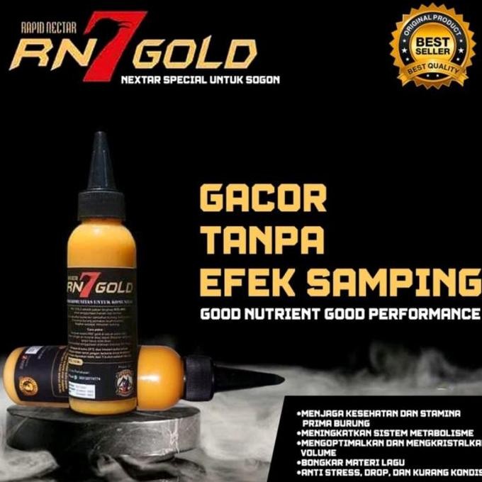 

TERMURAH RN7 GOLD RAPID NECTAR ORIGINAL - MAKANAN BURUNG PEMAKAN MADU/NEKTAR