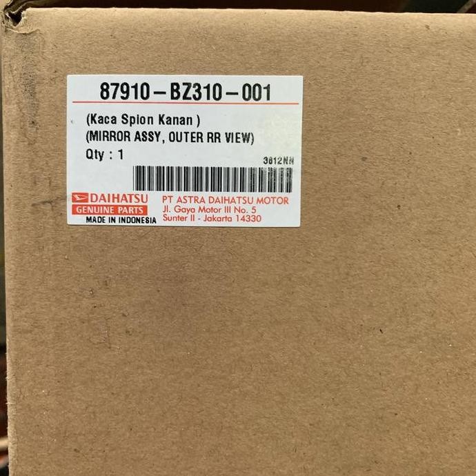 Produk Baru Kaca Spion Kanan Gran Max Original Daihatsu | Spion Mobil Granmax Asli