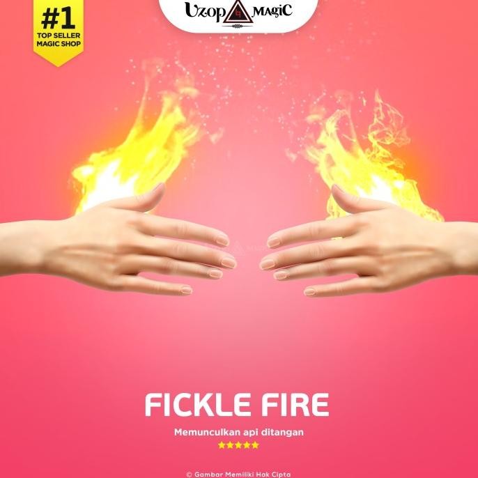 Fickle Fire - Alat sulap - Alat sulap memunculkan api ditelapak tangan DiM