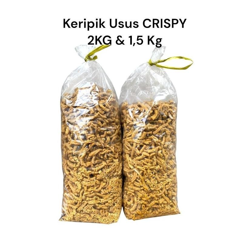 

Kripik Usus Crispy Juragan 1 Bal 2 Kg & 1,5 Kg
