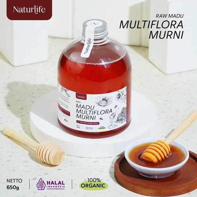 

TERMURAH MADU MULTIFLORA SUPER ASLI 650GR NATURLIFE ALAMI TANPA CAMPURAN