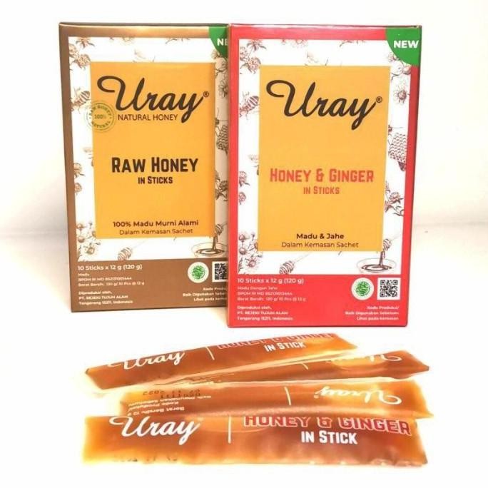 

TERMURAH MADU URAY SACHET STICK 120GR RAW HONEY PRAKTIS HEMAT UNTUK TRAVELING