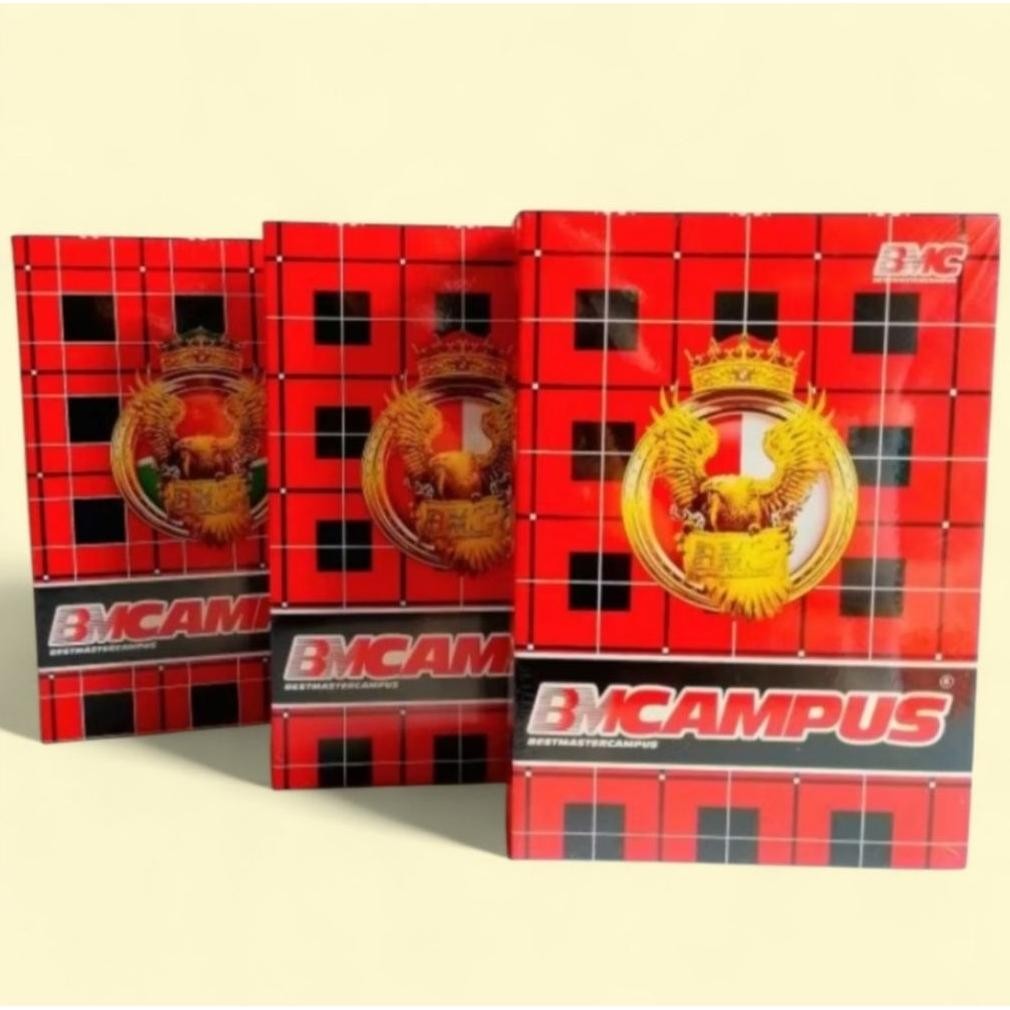 

Buku Tulis Boxy BMCampus ukuran panjang 50 lembar 10 Buku