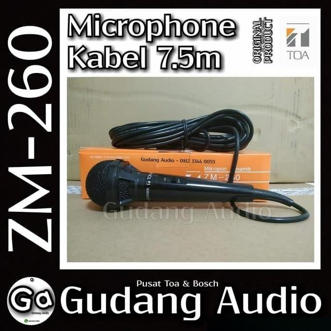 BARU MIC KABEL TOA ORIGINAL - MIKROFON UNIVERSAL SEMUA TIPE TOA