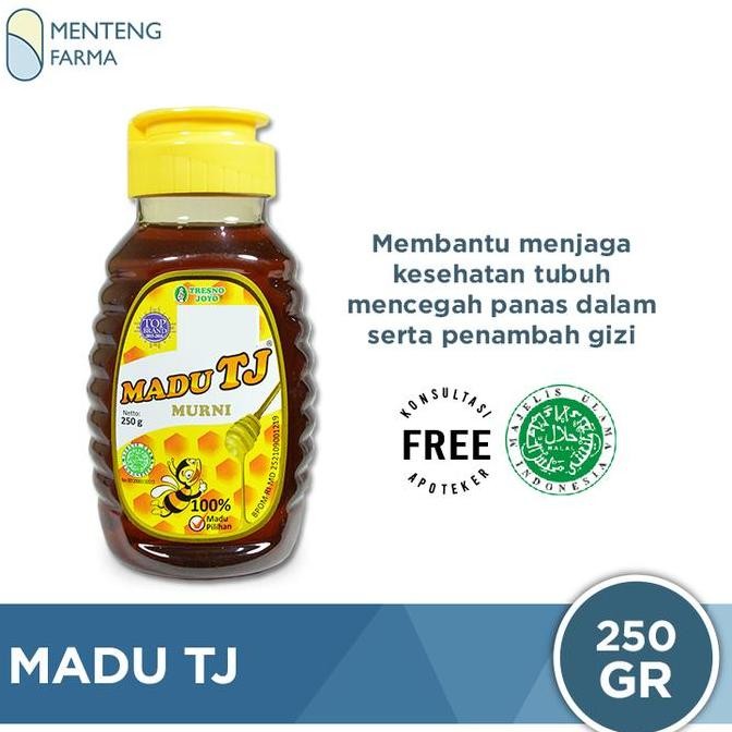 

TERMURAH MADU TJ 250GR SUPLEMEN DAYA TAHAN TUBUH & ENERGI HARIAN