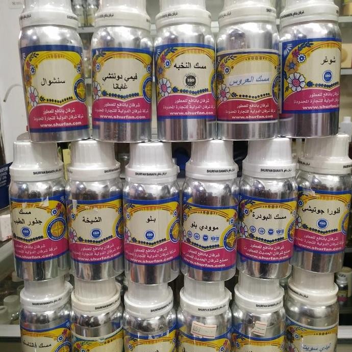 bibit parfum shurfan kaleng 100ml