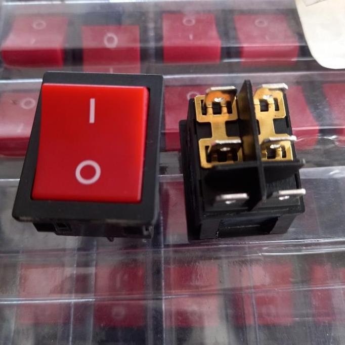 Saklar 6 Kaki 30A On Off Mesin Las / Switch 6 Pin 30A Besar Mesin Las