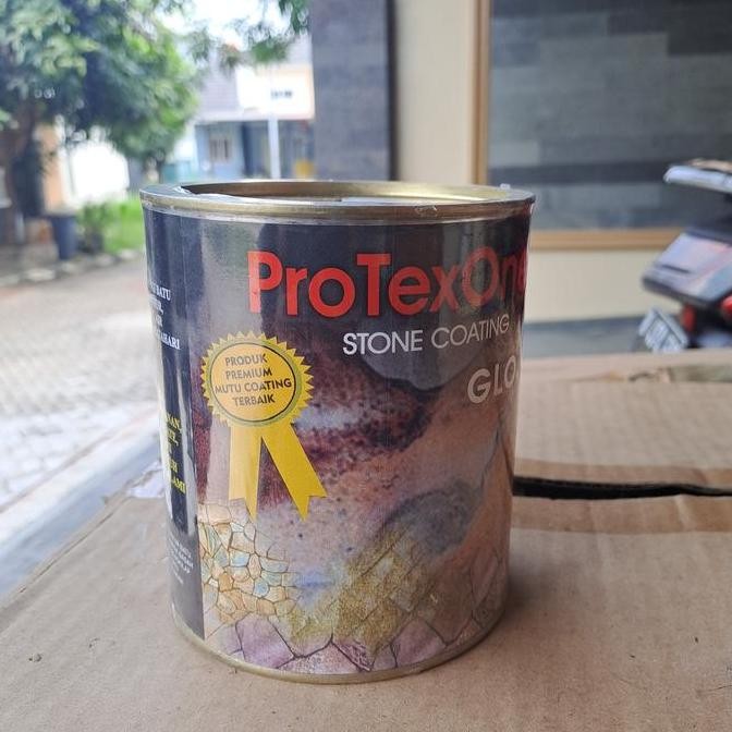 Sale Coating Batu Alam Clear Gloss Pelapis Transparan Anti Lumut & Jamur Exterior