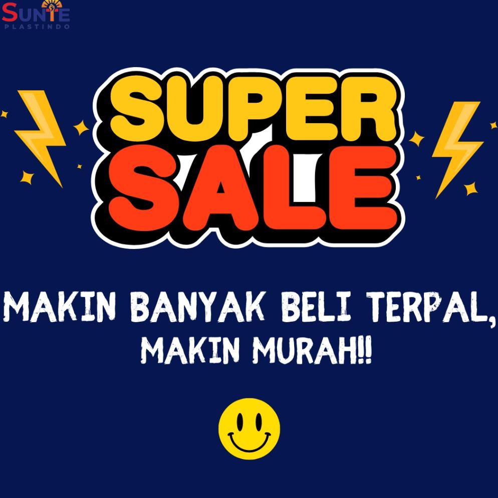 Terpal Plastik A8 Cap Monster 4M X 6M Anti Air