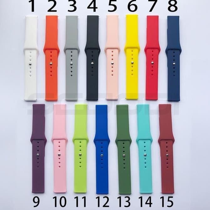 Ori - Strap Garmin Forerunner Venu Vivoactive - Tali Jam Rubber Silicone Premium