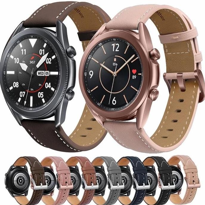 Ori - Strap Kulit Premium Samsung Galaxy Watch 3 41Mm - Leather Watch Strap Elegan