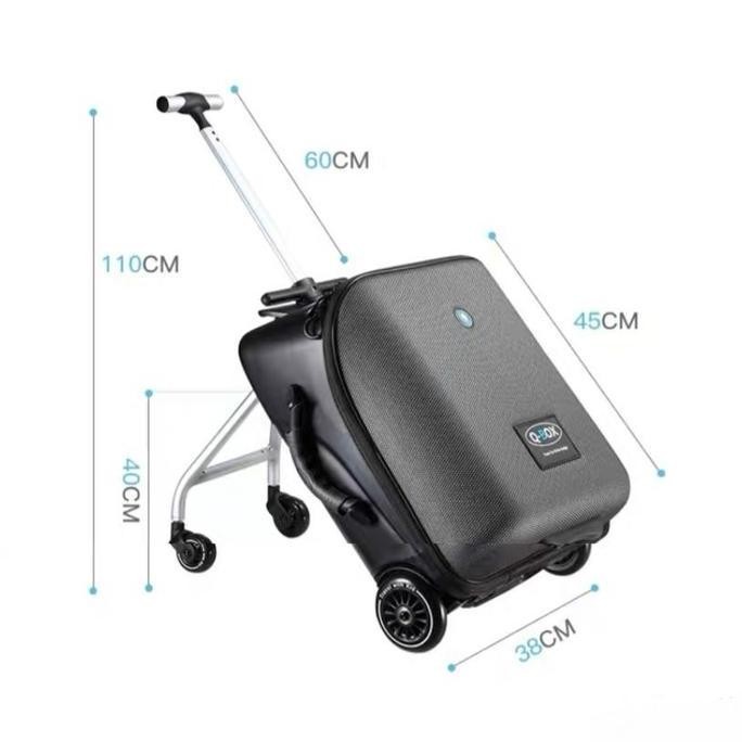 KOPER STROLLER ANAK KOPER Q-BOX LAZY LUGGAGE 2 IN 1 KOPER DUDUK ANAK QBOX Q-BOX