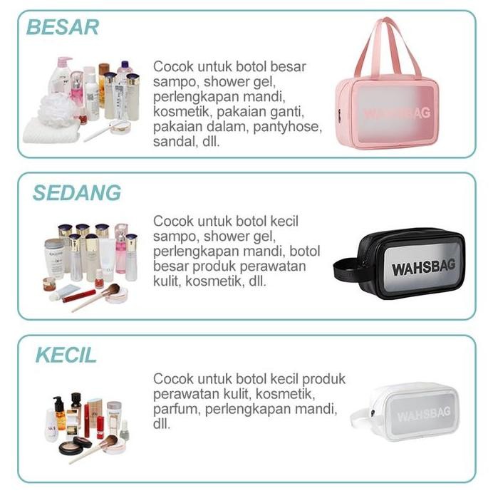 Tas Kosmetik Portable Tas Peralatan Mandi Pouch Organizer Sorage box