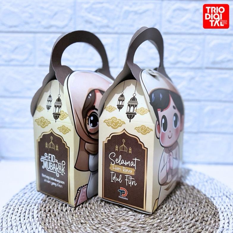 

ter-46 tre-57 (isi 10pcs) SNACKBOX EDISI LEBARAN BOX HAMPERS ANAK LUCU KARAKTER Original Sale