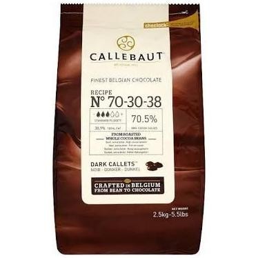 

LM Callebaut Chocolate Callets Dark 70% Repackage