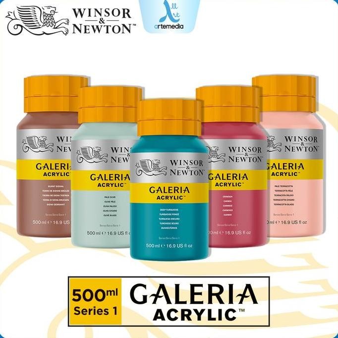 

TERBARU Cat Akrilik Winsor & Newton Galeria Acrylic Paint Color 500ml - 01