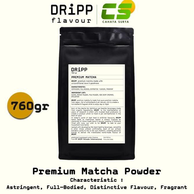 

Terlaris Dripp Powder / Bubuk Minuman - Premium Matcha 760 Gr Ready Stok