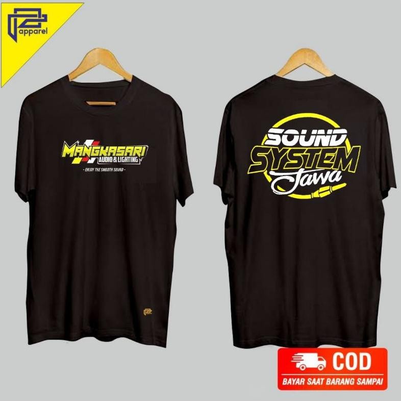 Promo Kaos Pria Mangkasari Sound System Audio Atasan Big Size Jumbo Pria Terbaru