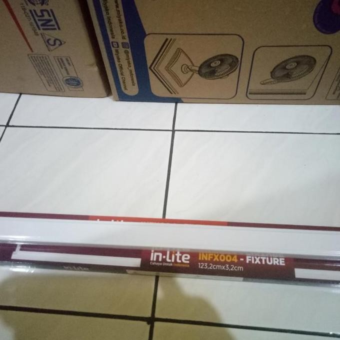 Kap Lampu Led T8 In-Lite 18 Watt 120Cm/Rumah Lampu Tl Led Panjang