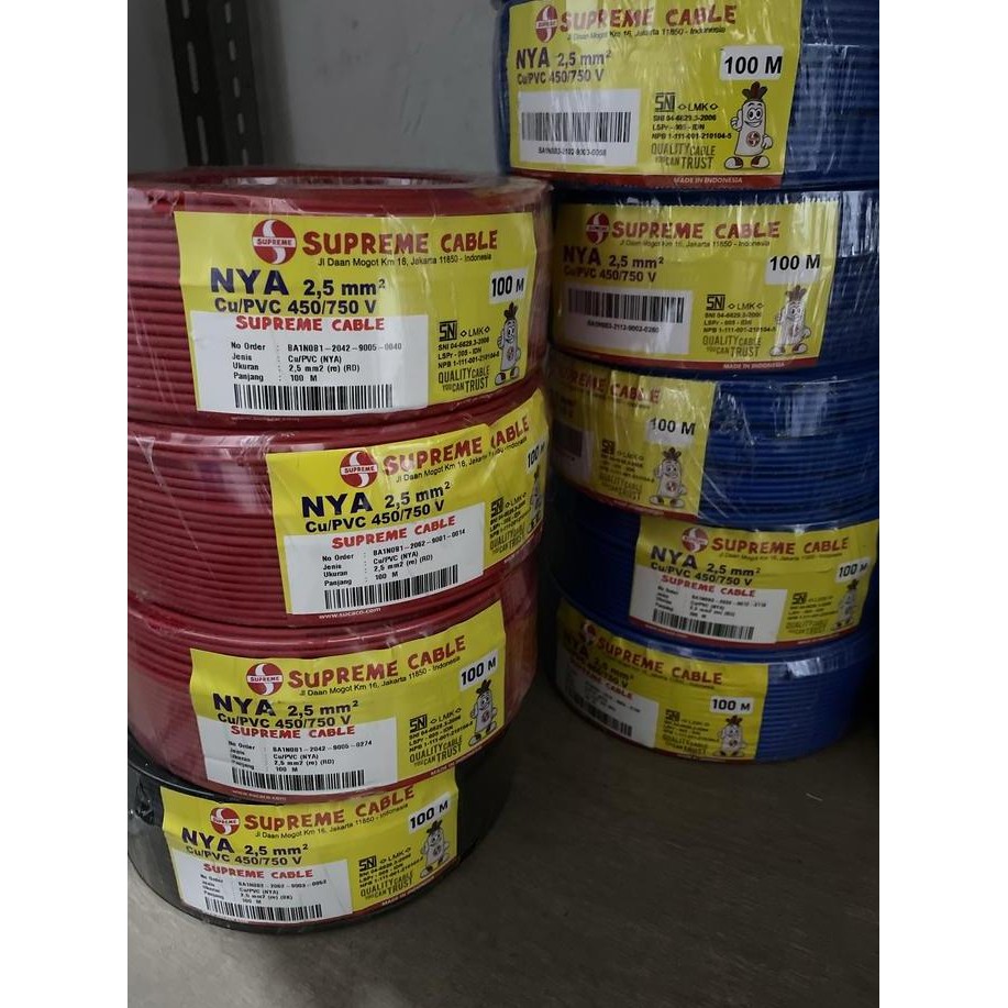 Kabel Supreme Nya 2.5Mm 100M Ori Supreme