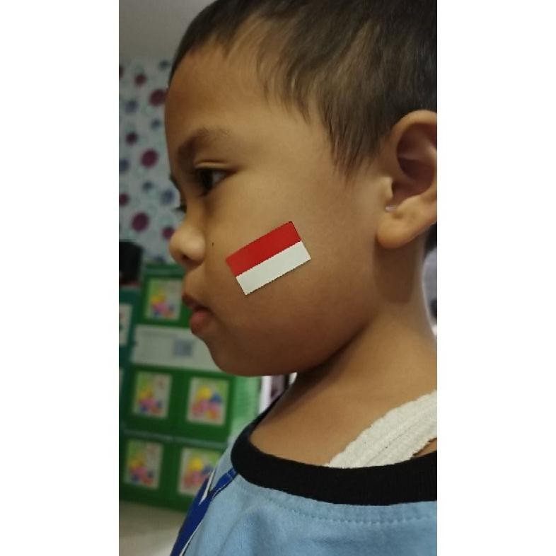 

Iq45 (Isi 30Pcs) Stiker Pipi / Stiker Merah Putih / Stiker Bendera Tempelan Hut Ri 17 Agustus
