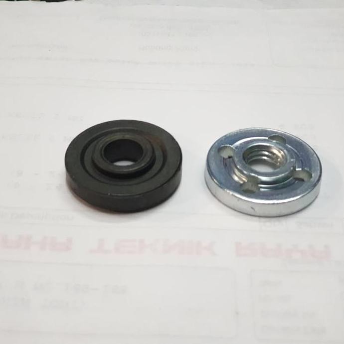 Ring Gerinda Lock Nut Grinder Baut Gerinda Tangan Spindel Gerinda