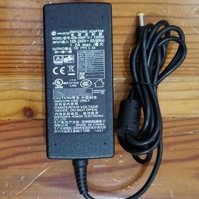 Switching Adaptor Hoioto 12V~3A Original