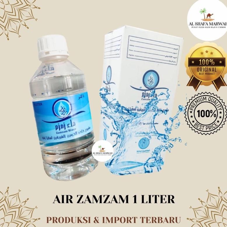 

Special Air Zamzam 1L Asli Original Kemasan Biru Nt-137
