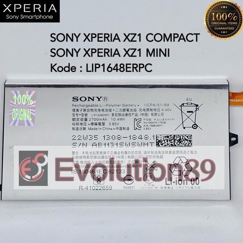 Cod Baterai Batrei Sony Xperia Xz1 Mini Batre Sony Xz1 Compact Lip1648Erpc Fb-43