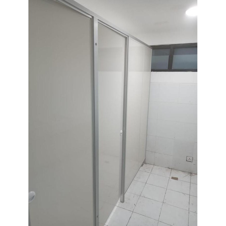 Partisi Toilet Kubikal Pvc Aluminium Pesanan Pak Andi