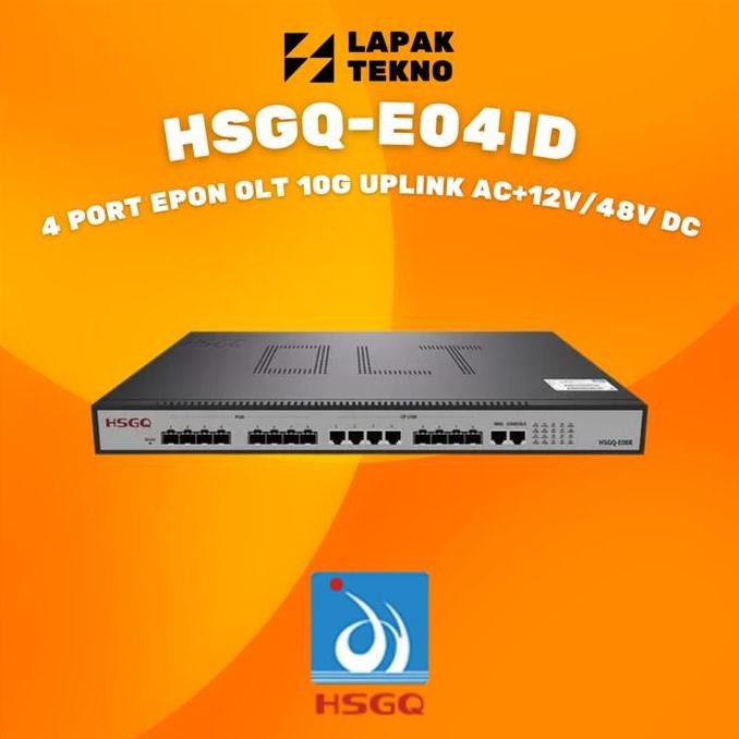 Hsgq E04Id 4 Port Olt Epon New Stok
