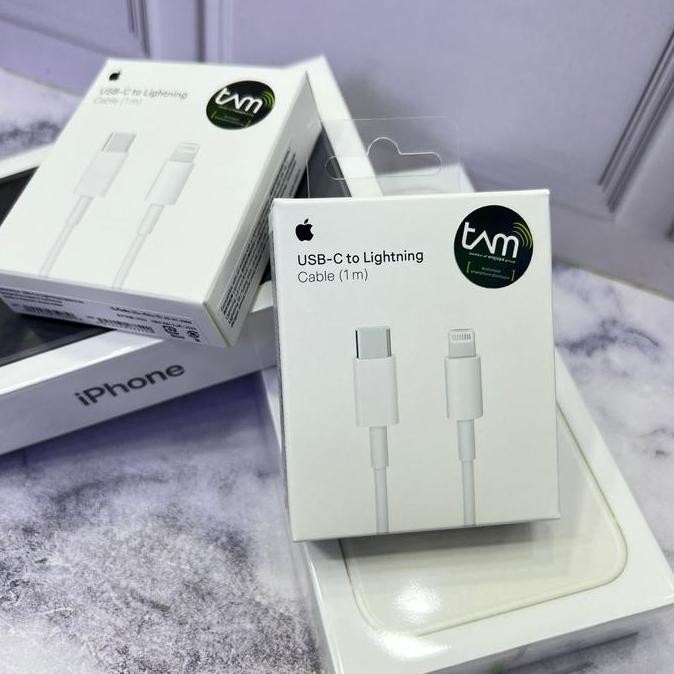 ASLI KABEL IPHONE TYPE C TO LIGHTNING FAST CHARGING MFI RESMI TAM IBOX ORIGINAL